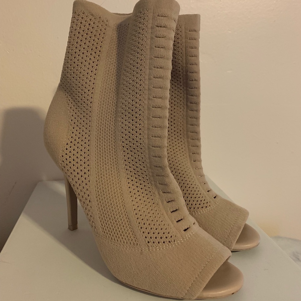 Open toe heels